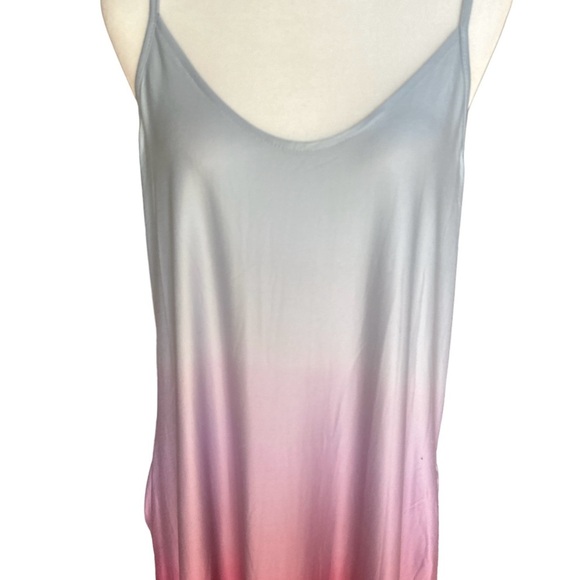 Ombre Tank Summer Adjustable Strap Dress 2XL BNWT - Picture 5 of 9